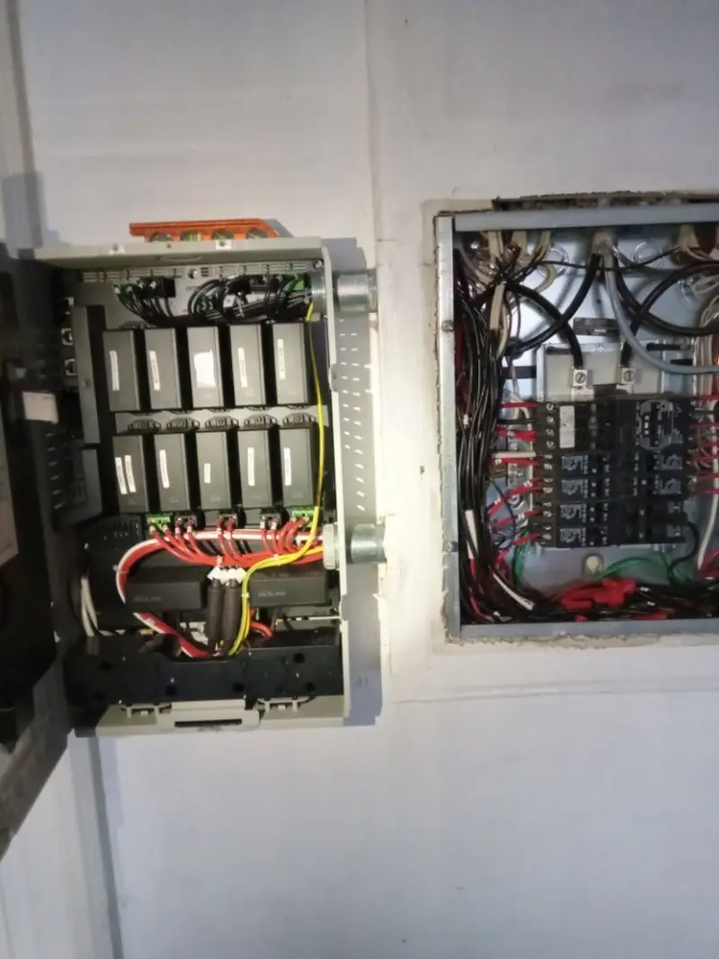 Electrical panel upgrade completed for Carbon Monoxide Detector Installation in Benson